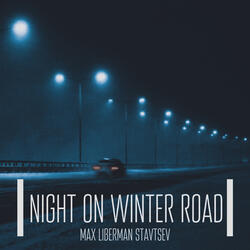Night on Winter Road