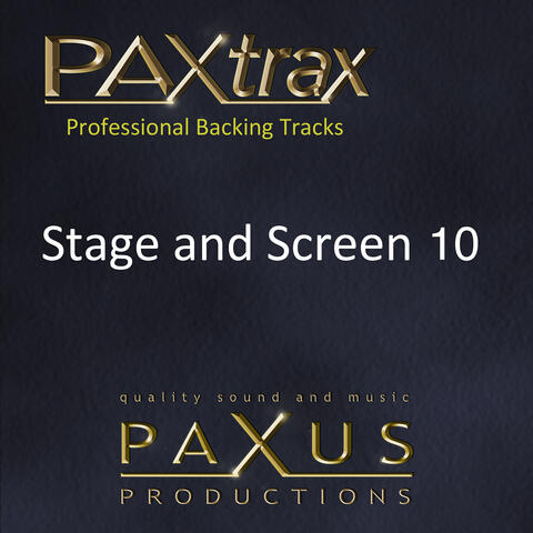 Paxtrax Professional Backing Tracks: Stage and Screen 10