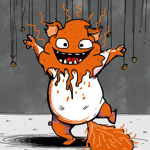 Laugh Pooping Crap Monster