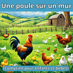 Une poule sur un mur (Comptine pour enfants et bébés)