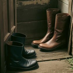 Leather Boots