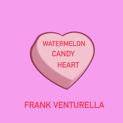 Watermelon Candy Heart
