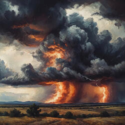 Storm in the Stepp