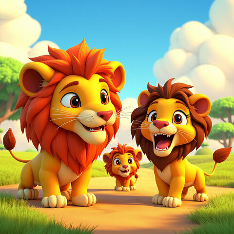 Funny Lion