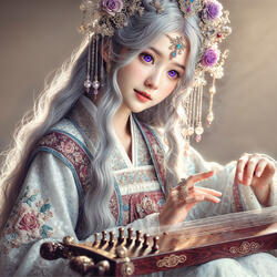 Poetic Journey Under the Moon