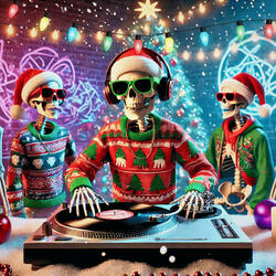 Christmas Skeletons