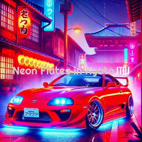 Neon Flutes in Kyoto