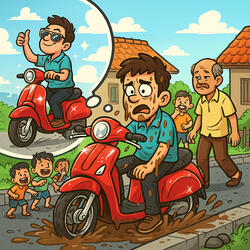 Sombong Sebelum Jatuh