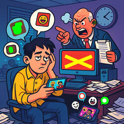 Waktu Terbakar Scroll