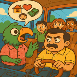 Tukang Gosip Tersesat