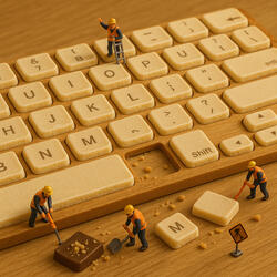 Typing Then Deleting