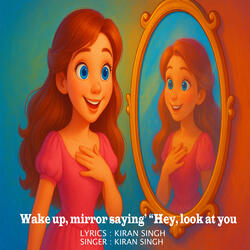 Wake up Mirror Saying' "hey Look at You