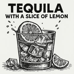 Tequila With a Slice of Lemon