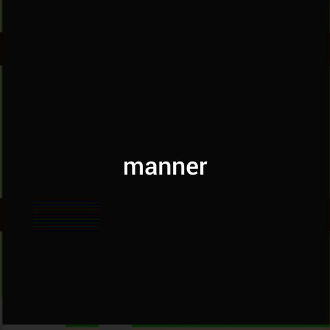 Manner