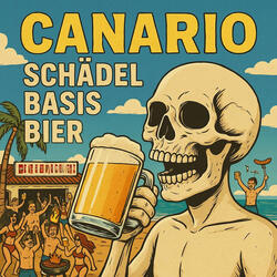 Schädel Basis Bier