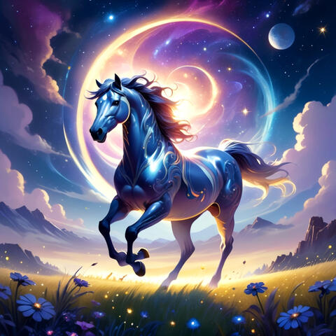 Free Spirit Beneath the Stars