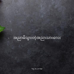 အညာမိသွားတဲ့အညာသားလေး