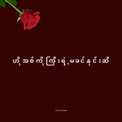ဟိုအစ်ကိုကြီးရဲ့မခင်နှင်းဆီ