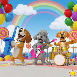 Bouncy Bouncy Woof Woof Woof!