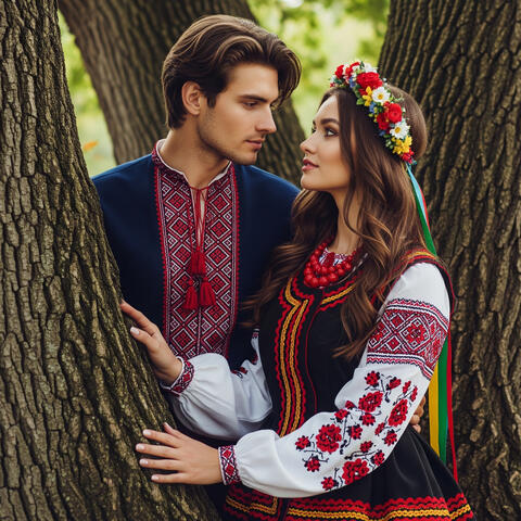 Ой на горі два дубки