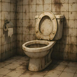 Le Roi des Toilettes Usé