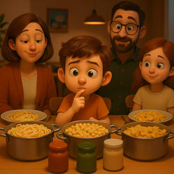 La chanson des pâtes