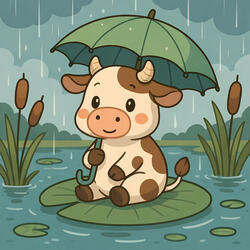 Il pleut comme vache qui pisse