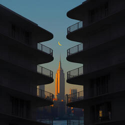 Alone on the Moon