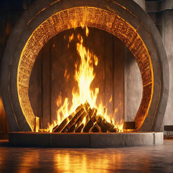 Relaxing Fireplace Crackle