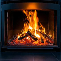 Whispering Flames (A Soothing Fireplace Experience)