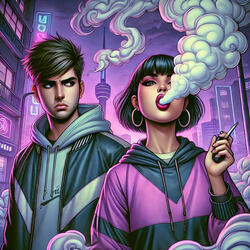 Ты закурила айкос