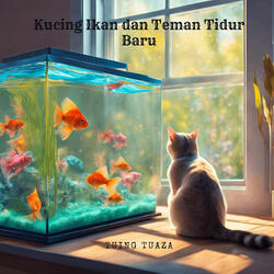 Kucing Ikan Dan Teman Tidur Baru