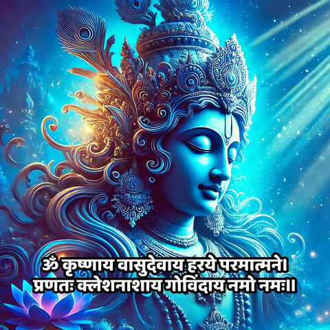 ॐ कृष्णाय वासुदेवाय हरये परमात्मने। प्रणतः क्लेशनाशाय गोविंदाय नमो नमः॥