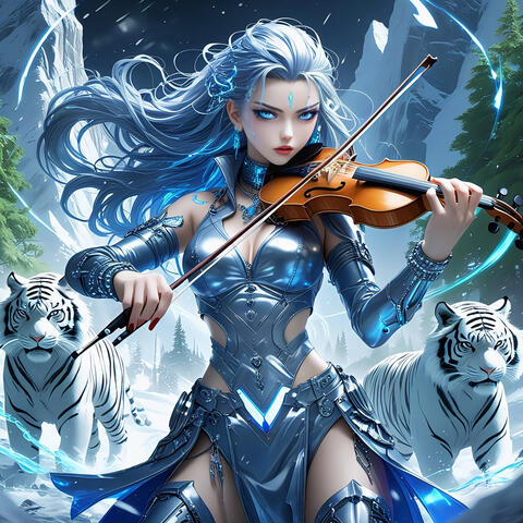 Frosted Strings Metal House