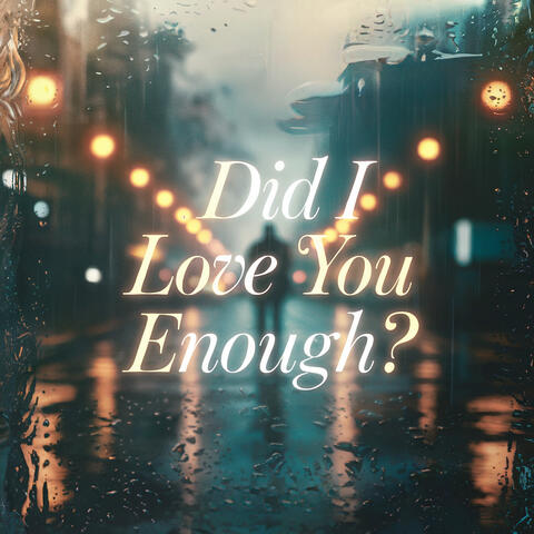 Did I Love You Enough?