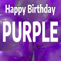 Happy Birthday Purple