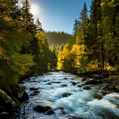 Rushing Mountain River Sounds