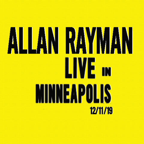 Live In Minneapolis 12/11/19