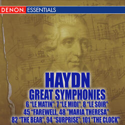 Haydn Symphony No. 6 in D Major "Le matin": III. Menuet e Trio