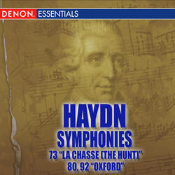 Symphony 92 in G Major "Oxford": I. Adagio - Allegro spiritoso