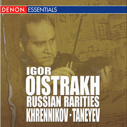 Concert Suite for Violin & Orchestra in G Minor, Op. 28: V. Tema (andantino)