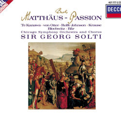 J.S. Bach: St. Matthew Passion, BWV 244 - Part One - "So ist mein Jesus nun gefangen..Sind Blitze, sind Donner"