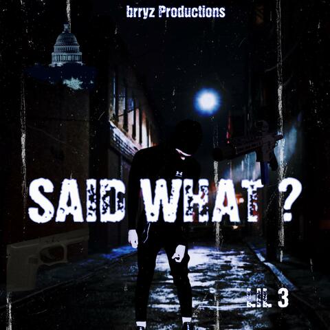Said What ?