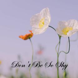 Don't Be So Shy