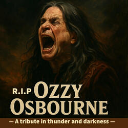 RIP OZZY OSBOURNE (A Tribute in Thunder and Darkness)