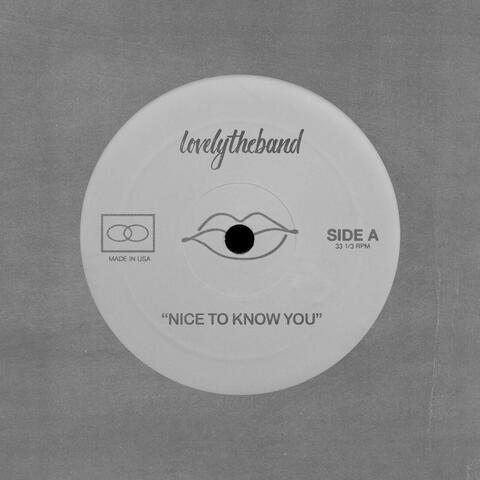 nice to know you (versions)