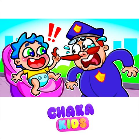 Police Takes Care of A Baby