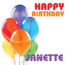 Happy Birthday Janette