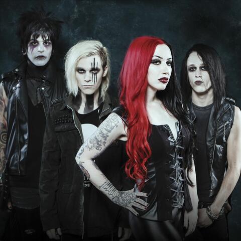 new years day band heart logo