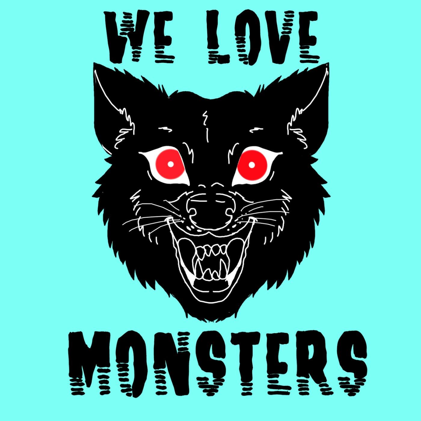 I love monster. Любить монстра. Мой любимый монстр. Лове анд Монстер. Флаг тех кто любит монстров.